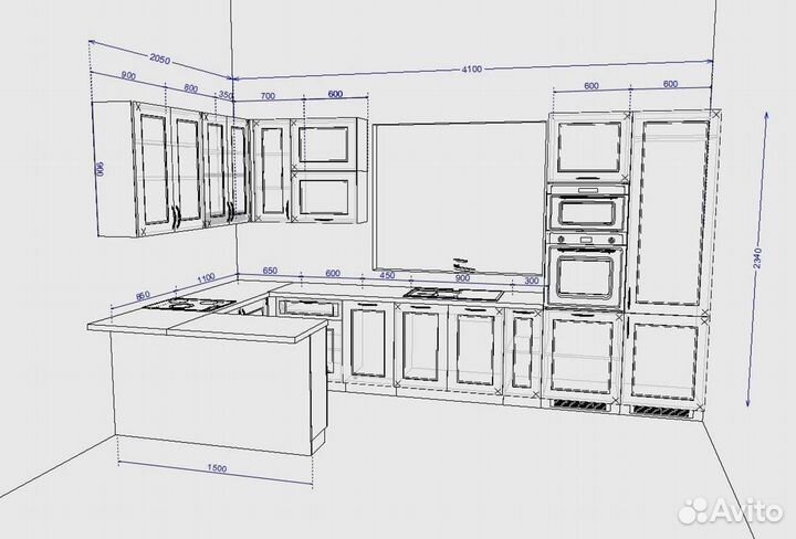 Изготовление кухни на заказ