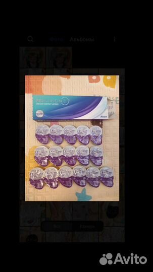 Precision 1 контактные линзы 16шт, D -3.25. BC 8,3