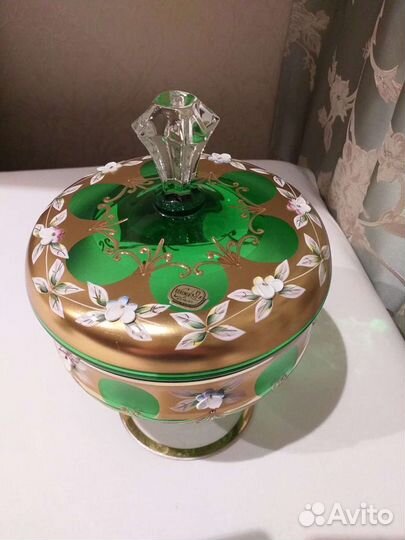 Вазы конфетницы Богемия