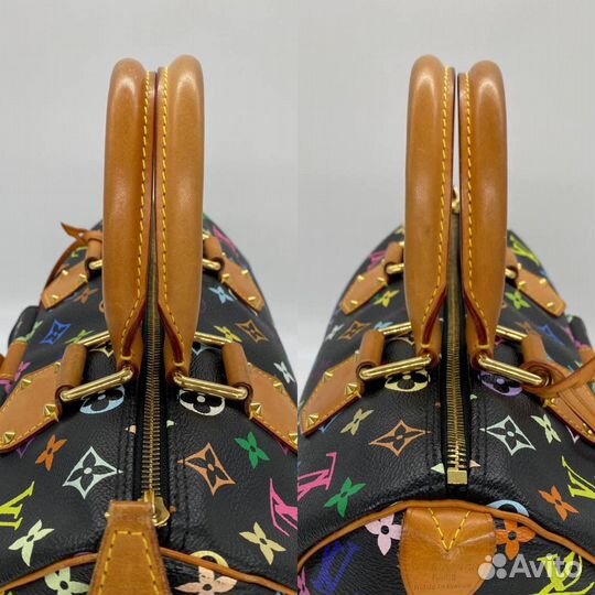 Louis Vuitton Multicolor Monogram Speedy 30 Boston