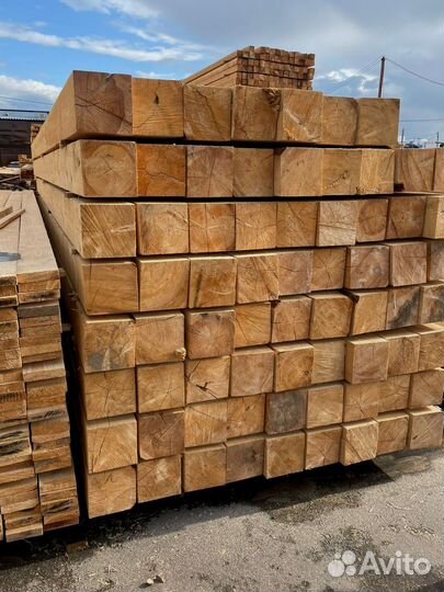 Доска обрезная 40х150х6000мм ГОСТ