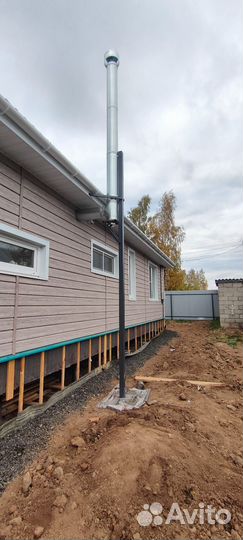 Вентиляция и дымоходы