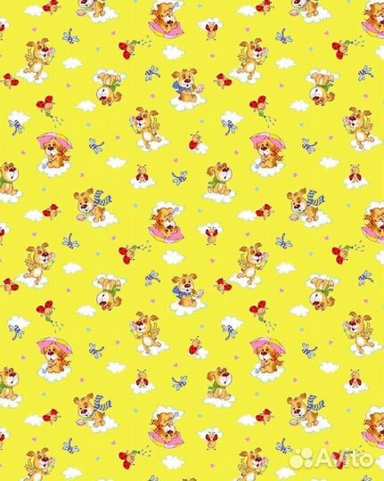 Ситец на пелёнки ширина 95 см (отрезы)