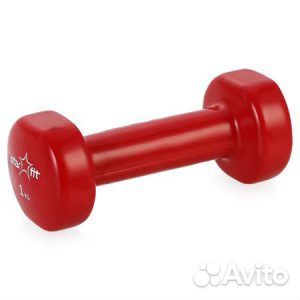 Гантель виниловая starfit DB-101 (0,5 кг)