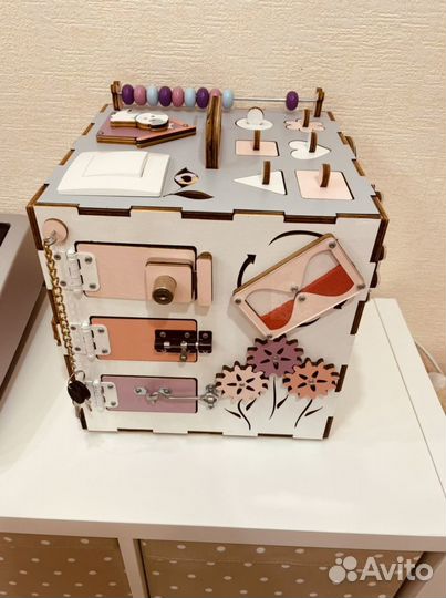 Деревянный Бизикуб kindersmart