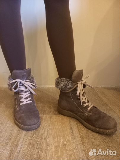 Полусапожки женские, германия, 36, теплые