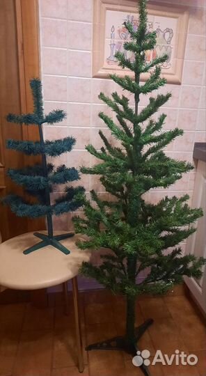 Готовь сани с лета Две новогодних ёлки