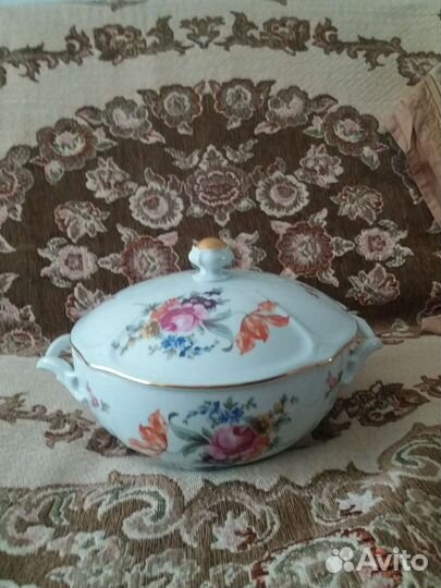 Супница фарфор Чехословакия