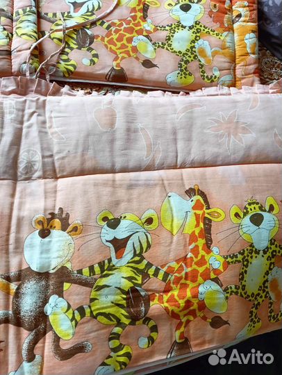 Бортики в детскую кроватку