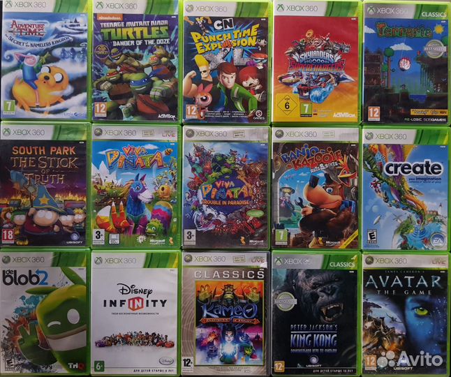 Детские игры на XBox 360