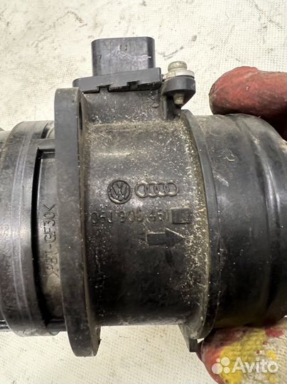 Датчик массового расхода audi q5 8r