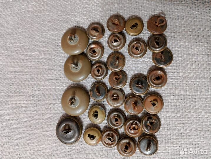 Пуговицы Ркка времен войны, ленд Лиз, США Англия