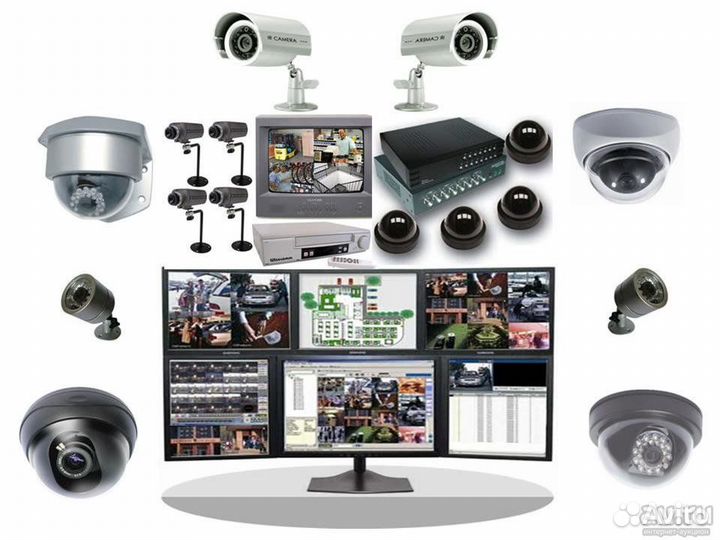Комплекты видеонаблюдения