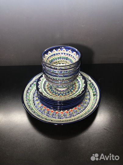 Узбекская посуда, набор