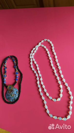 Бусы из натуральных камней