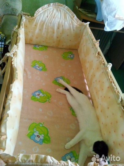 Кровать с балдахином и бортами. На брони до10окт