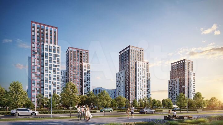 3-к. квартира, 68,4 м², 15/23 эт.