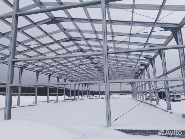 Монтаж металлоконструкций,монтаж сэндвич