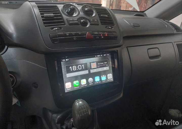 Магнитола Mercedes Vito Viano