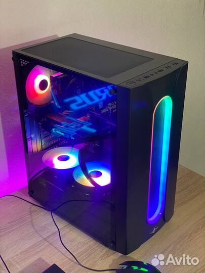 Игровой пк полный комплект с монитором