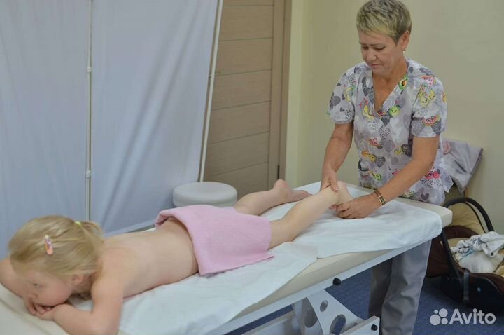 Медицинский детский массаж