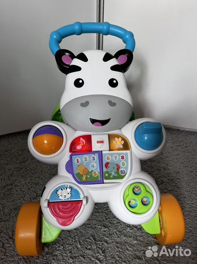 Fisher price ходунки зебра