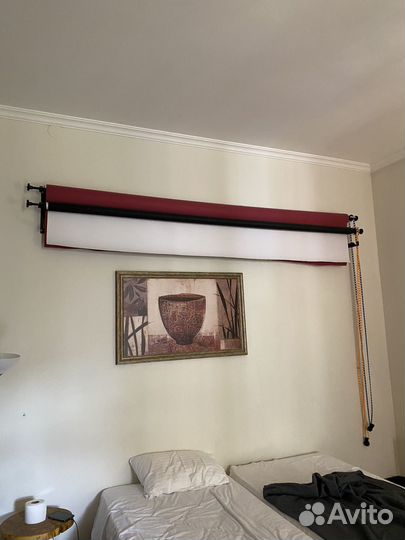 Комплект настенный фотофон и держатель на 3 рулона