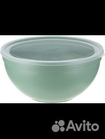 Миска 4л с крышкой Фисташковый М1304
