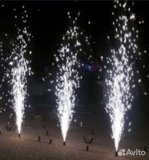 Тяжелый дым, холодные фонтаны, спецэффекты