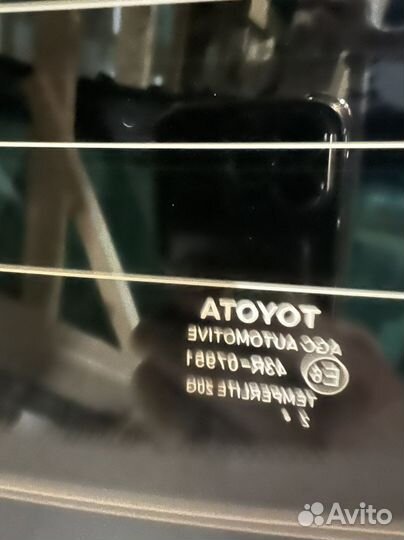 Темные стекла Камри+установка