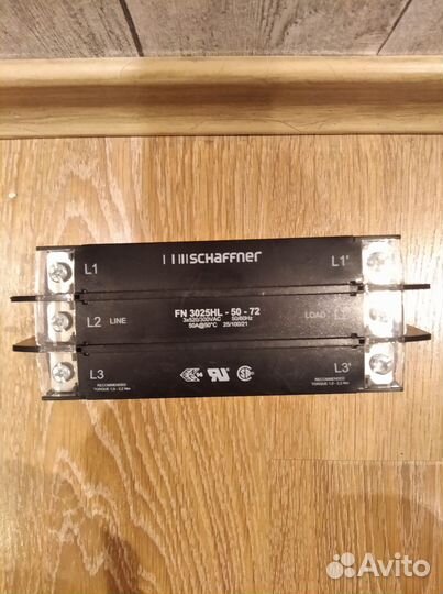 Schaffner FN3025HL-50-72 -фильтр для цепей питания