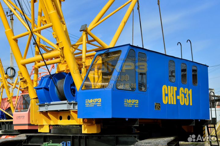 Гусеничный кран РМЗ СКГ-631, 2008