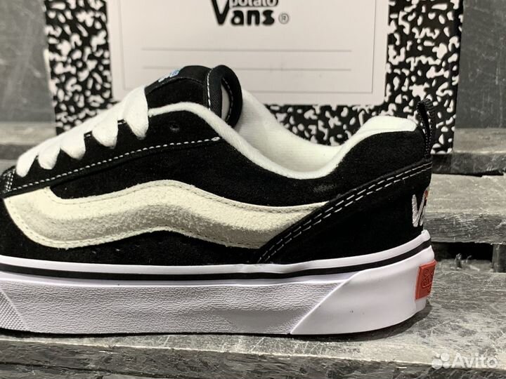 Женские кеды. Vans Imran Potato Knu Skool. Дутыши