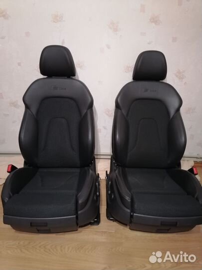 Сиденья Audi A4 B8 S-line
