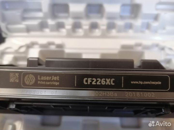 Картриджи б/у для принтера hp CF226XC, CF280XC
