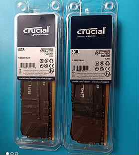 Оперативная память DDR4 2х8GB Crucial Ballistix