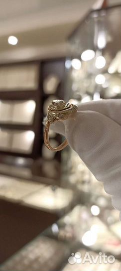 Кольцо с бриллиантами 585 пробы