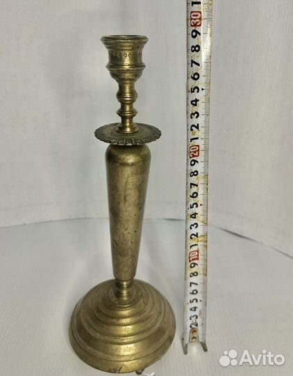 Старинные подсвечники латунь
