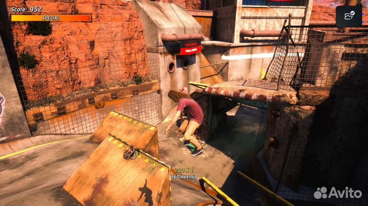 Tony Hawk's Pro Skater 1+2 PS4, английская версия