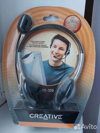 Наушники/компьютерная гарнитура Creative HS-320