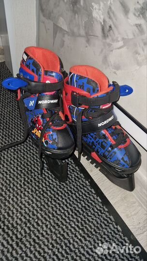 Коньки детские раздвижные 26 31