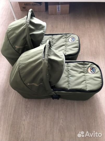 Люльки для коляски bumbleride indie twin