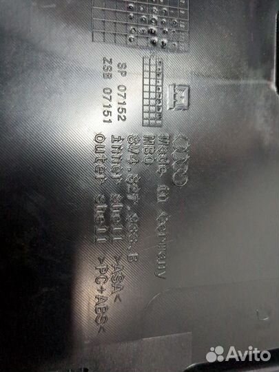 Спойлер Audi A3, 2017