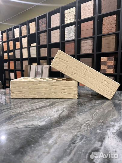 Керамический кирпич пшеничное лето гладкий Керма