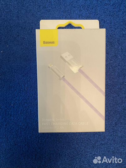 Кабель для iPhone baseus 2.4A 1m