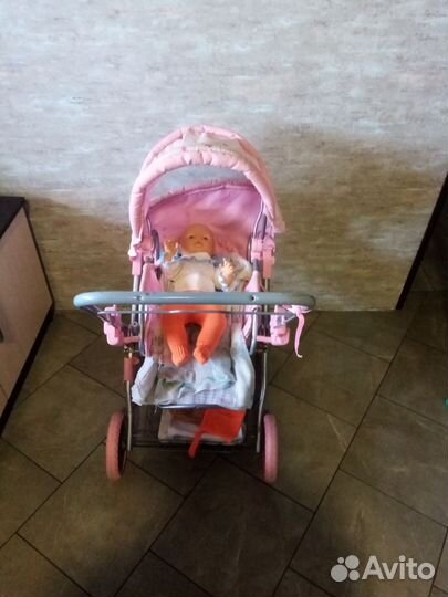 Коляска кукольная