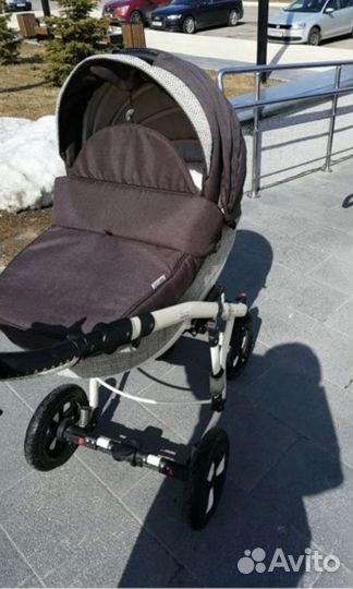 Коляска 3 в 1 bebe mobile toscana
