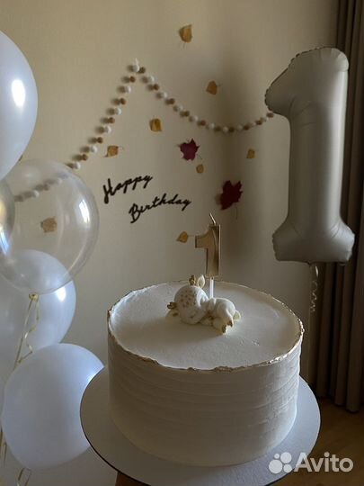 Фольгированный шар цифра с гелием