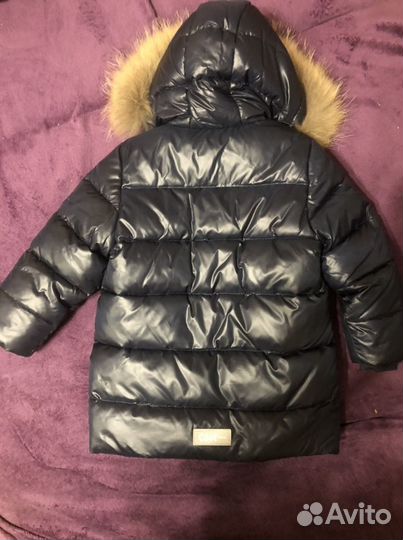 Куртка пуховик для мальчика 98 зимний