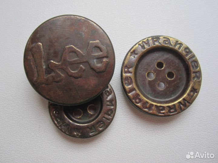 Пуговицы металлические СССР для джинс. Винтаж